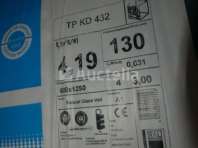 25 pakjes knauf tp kd 432 glaswolisolatie - afbeelding 7 van  7