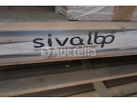 25 sivalbp houten bekledingsplaten (+- 17,5 m²)