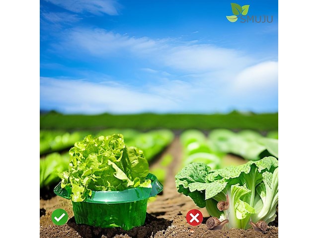 25 stuks slakkenbeschermingsringen, slakkenkraag - afbeelding 2 van  4