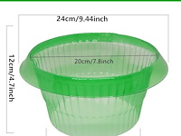 25 stuks slakkenbeschermingsringen, slakkenkraag - afbeelding 3 van  4