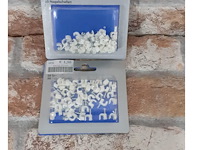 25 verpakking van 50 kabel spijker clips 6mm - afbeelding 2 van  3