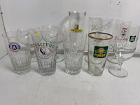 25 verschillende oude bierglazen - afbeelding 4 van  5