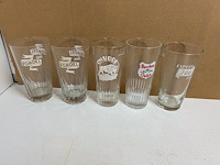 25 verschillende oude bierglazen - afbeelding 5 van  5