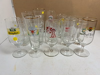 25 verschillende oude bierglazen - afbeelding 2 van  5