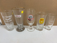 25 verschillende oude bierglazen - afbeelding 5 van  5