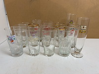 25 verschillende oude bierglazen - afbeelding 3 van  5