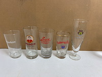 25 verschillende oude bierglazen - afbeelding 5 van  5
