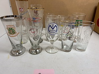 25 verschillende oude bierglazen - afbeelding 2 van  5