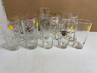 25 verschillende oude bierglazen - afbeelding 3 van  5