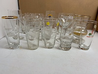 25 verschillende oude bierglazen - afbeelding 2 van  5