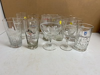 25 verschillende oude bierglazen - afbeelding 3 van  5