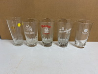 25 verschillende oude bierglazen - afbeelding 5 van  5