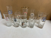 25 verschillende oude bierglazen - afbeelding 4 van  5
