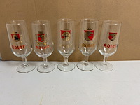 25 verschillende oude bierglazen - afbeelding 5 van  5
