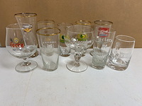 25 verschillende oude bierglazen - afbeelding 4 van  5