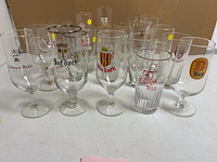 25 verschillende oude bierglazen - afbeelding 2 van  5