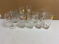 25 verschillende oude bierglazen - afbeelding 4 van  5