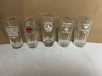 25 verschillende oude bierglazen - afbeelding 6 van  6