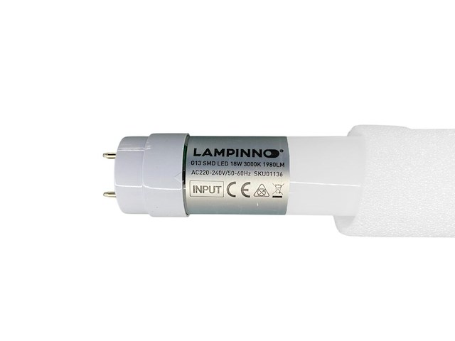 25 x 120cm 18w 6500k led tl buizen led g13 t8 - afbeelding 2 van  5