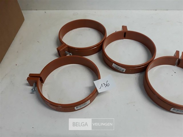 25 x beugel 110mm pvc - afbeelding 3 van  3