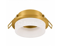 25 x downlight fitting – gu10 – goud – ø70mm – ip20 – kadife - afbeelding 1 van  5