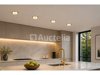 25 x downlight fitting – gu10 – goud – ø70mm – ip20 – kadife - afbeelding 2 van  5