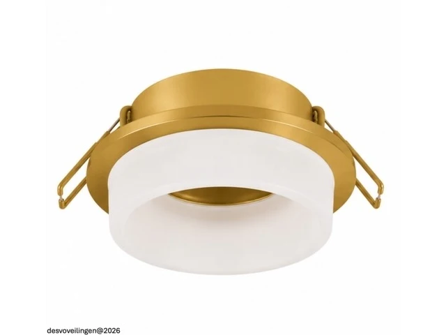 25 x downlight fitting – gu10 – goud – ø70mm – ip20 – kadife - afbeelding 3 van  6