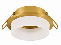 25 x downlight fitting – gu10 – goud – ø70mm – ip20 – kadife - afbeelding 3 van  6