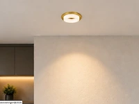 25 x downlight fitting – gu10 – goud – ø70mm – ip20 – kadife - afbeelding 5 van  6
