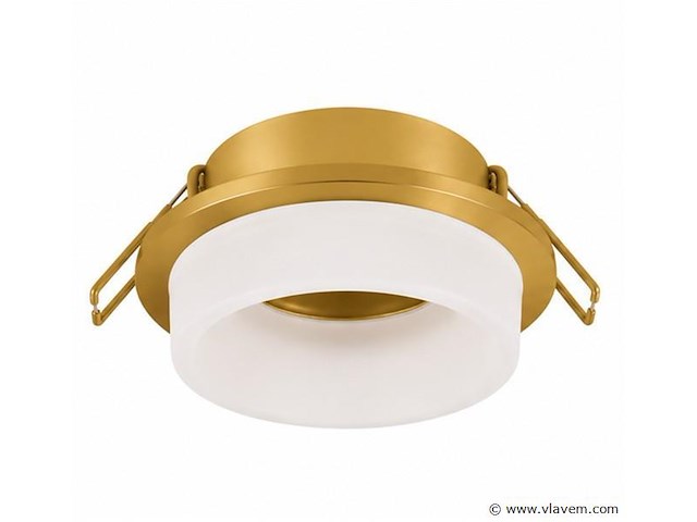25 x downlight fitting – gu10 – goud – ø70mm – ip20 – kadife - afbeelding 2 van  5