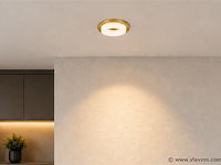 25 x downlight fitting – gu10 – goud – ø70mm – ip20 – kadife - afbeelding 4 van  5