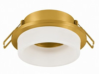 25 x downlight fitting – gu10 – goud – ø70mm – ip20 – kadife - afbeelding 3 van  6