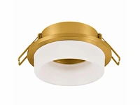 25 x downlight fitting – gu10 – goud – ø70mm – ip20 – kadife - afbeelding 2 van  5