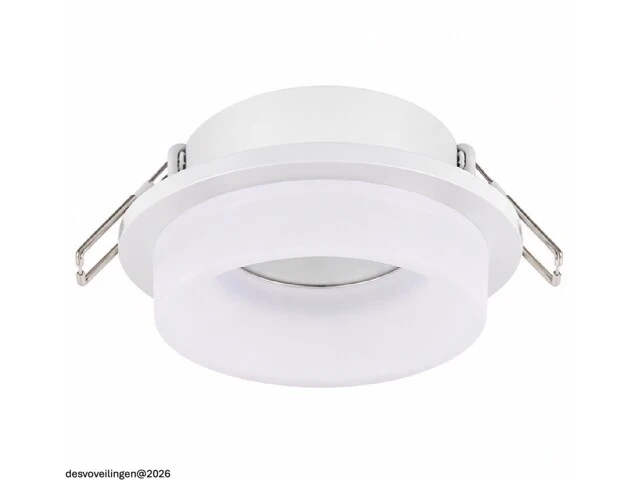 25 x downlight fitting – gu10 – wit – ø70mm – ip20 – kadife - afbeelding 3 van  6