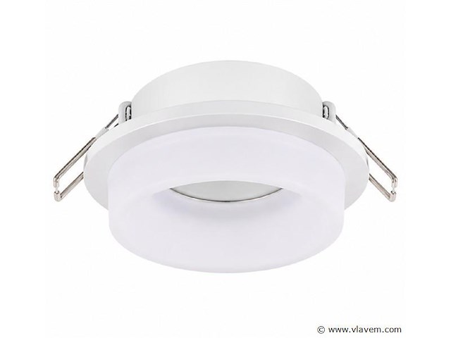 25 x downlight fitting – gu10 – wit – ø70mm – ip20 – kadife - afbeelding 2 van  5