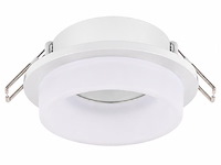 25 x downlight fitting – gu10 – wit – ø70mm – ip20 – kadife - afbeelding 2 van  5