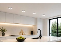 25 x downlight fitting – gu10 – wit – ø70mm – ip20 – kadife - afbeelding 1 van  5