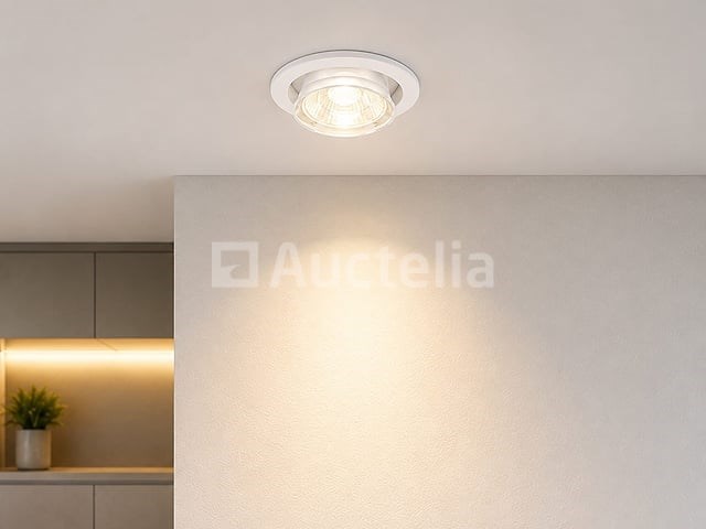 25 x downlight fitting – gu10 – wit – ø90mm – ip20 – mint-1 - afbeelding 1 van  4