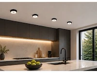 25 x downlight fitting – gu10 – zwart – ø70mm – ip20 – kadife