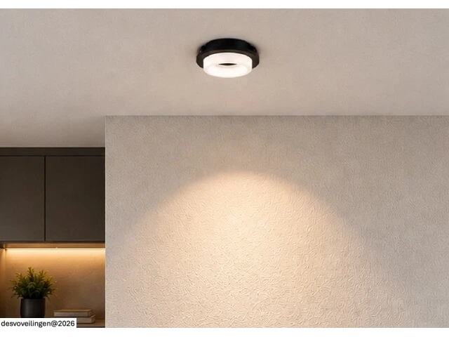 25 x downlight fitting – gu10 – zwart – ø70mm – ip20 – kadife - afbeelding 5 van  6