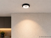 25 x downlight fitting – gu10 – zwart – ø70mm – ip20 – kadife - afbeelding 4 van  5