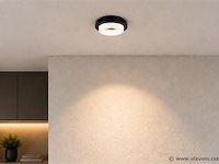 25 x downlight fitting – gu10 – zwart – ø70mm – ip20 – kadife - afbeelding 4 van  5