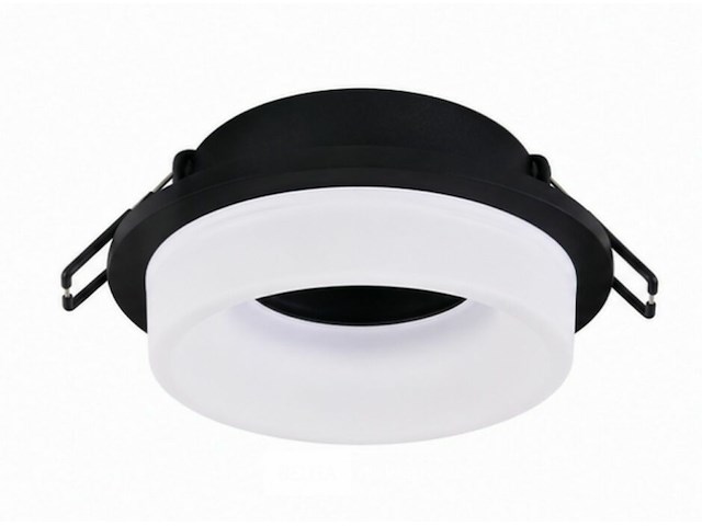 25 x downlight fitting – gu10 – zwart – ø70mm – ip20 – kadife - afbeelding 3 van  6