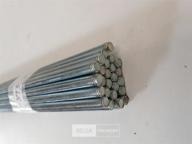 25 x draadstangen 1m verzinkt m 6 - afbeelding 2 van  3