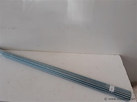 25 x draadstangen verzinkt 1 meter m 6 - afbeelding 1 van  2