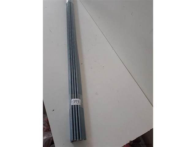 25 x draadstangen verzinkt 1 meter m 8 - afbeelding 2 van  2