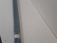 25 x draadstangen verzinkt 1 meter m 8 - afbeelding 2 van  2