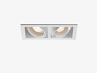 25 x gt square 2.0 design inbouwspots wit