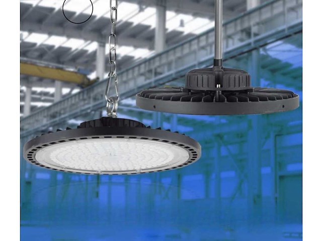 25 x highbay ufo 150w – design pro – instelbaar vermogen (60% / 80% / 100%) – 6500k koud wit - afbeelding 2 van  6