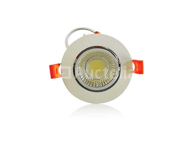 25 x inbouw led downlight – 7w – draaibaar – 6500k koud wit - afbeelding 6 van  6